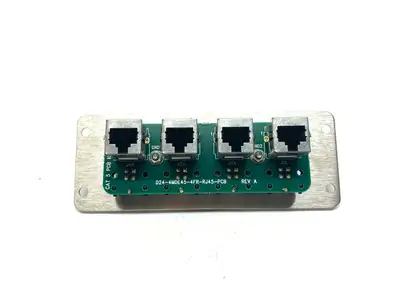 D24-4MDE45-FR-RJ45 | Memcom  Ethernet Receptacle 4 Pole M12 D-Coded Female - New Other