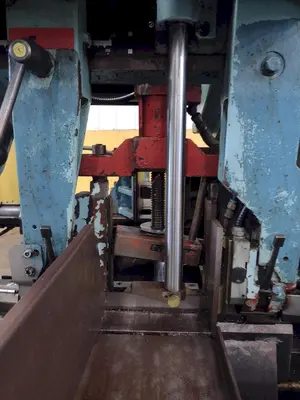 16" X 16" AMADA MODEL #HFA-400W AUTOMATIC HORIZONTAL BANDSAW: STOCK #15398