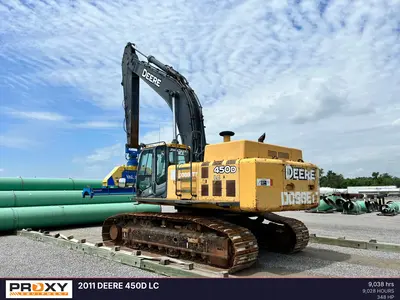 Used 2011 DEERE 450D LC Excavators Louisiana US | Proxy Equipment #1377966