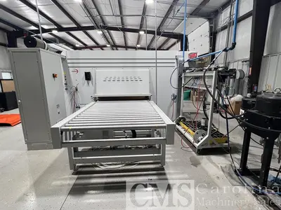 USED CEFLA MITO SPRAYER FINISHING LINE WITH UV OVENS