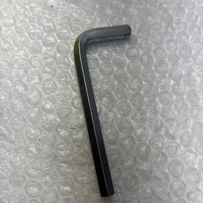 **Preowned 8mm Hex Allen Key, L-Wrench, ISO 2936 B+F Nickel Plated QTY 6 #