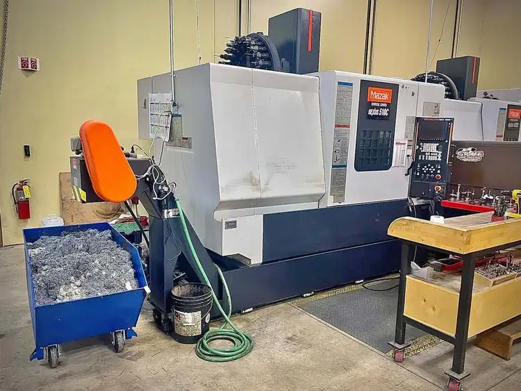 Used 2005 MAZAK NEXUS VCN-510C Vertical Machining Centers Illinois US | Asset Exchange Corporation 4 #170970