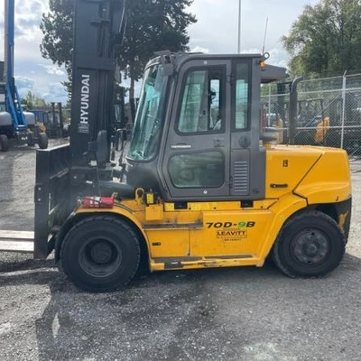 Used 2020 HYUNDAI 70D-9B Internal Combustion Forklifts: Pneumatic Tire Washington US | Leavitt Machinery #1443663