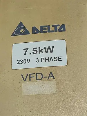 USED DELTA VFD075A23B