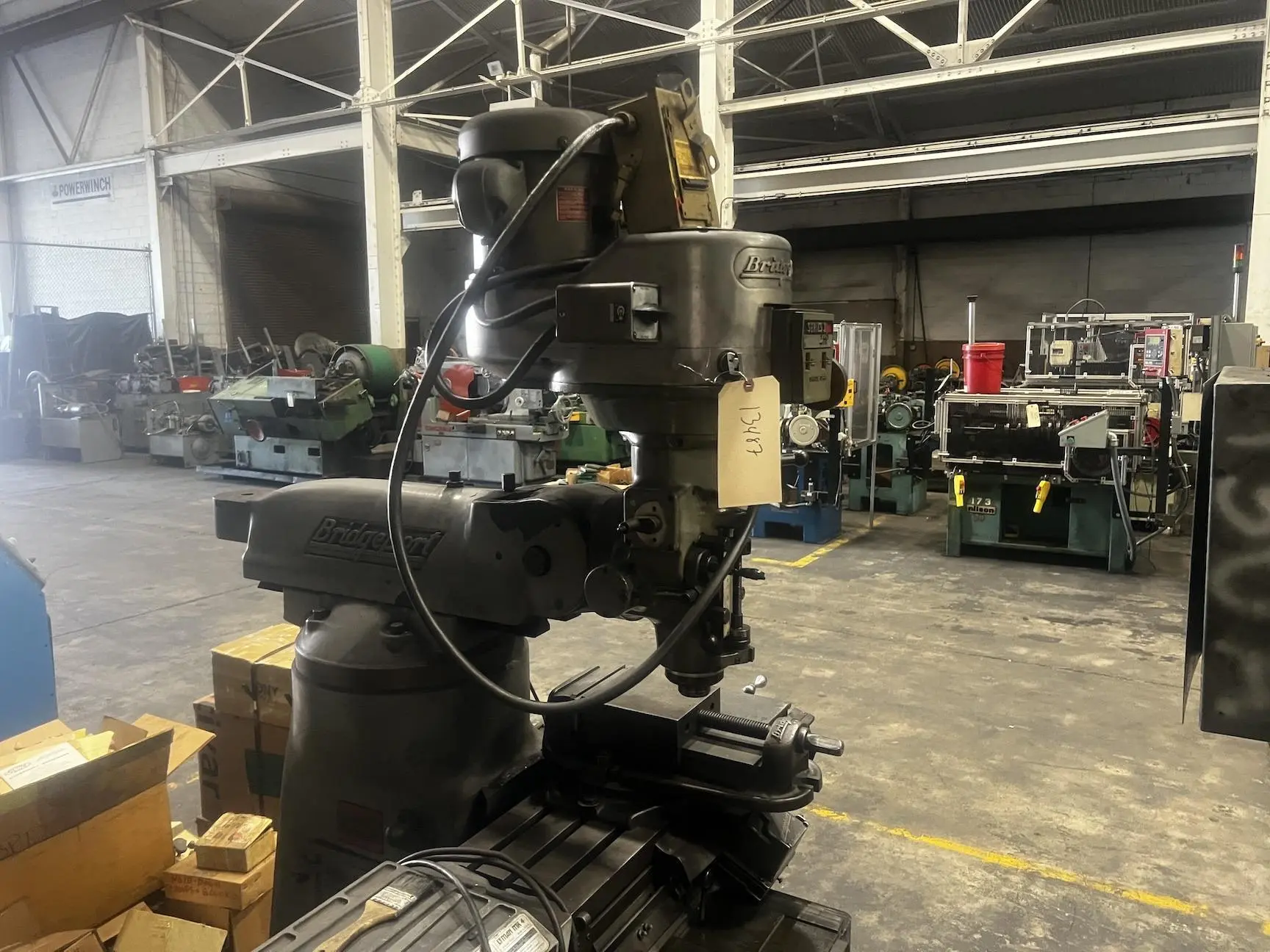 USED BRIDGEPORT VERTICAL