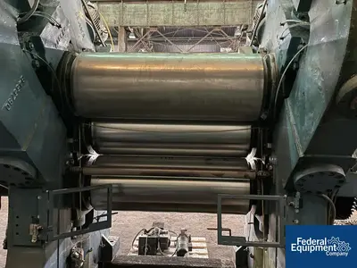 USED Adamson United 48" Adamson NFM Welding Engineers Calender  Sheet Line