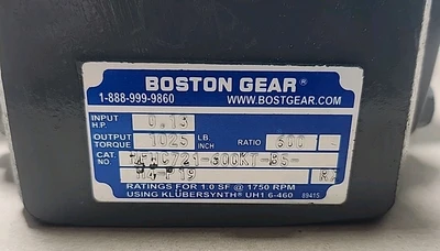 NEW Boston Gear HFWC721-600KT-B5-H4-P19