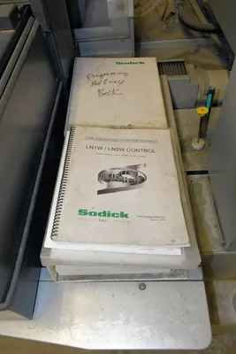 SODICK AG600L Wire EDM | Westbrook Asset Management (11)