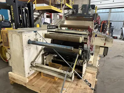 32" WIDE STANFORD MAN ROLAND MODEL 152 FW DOCTOR REWINDER