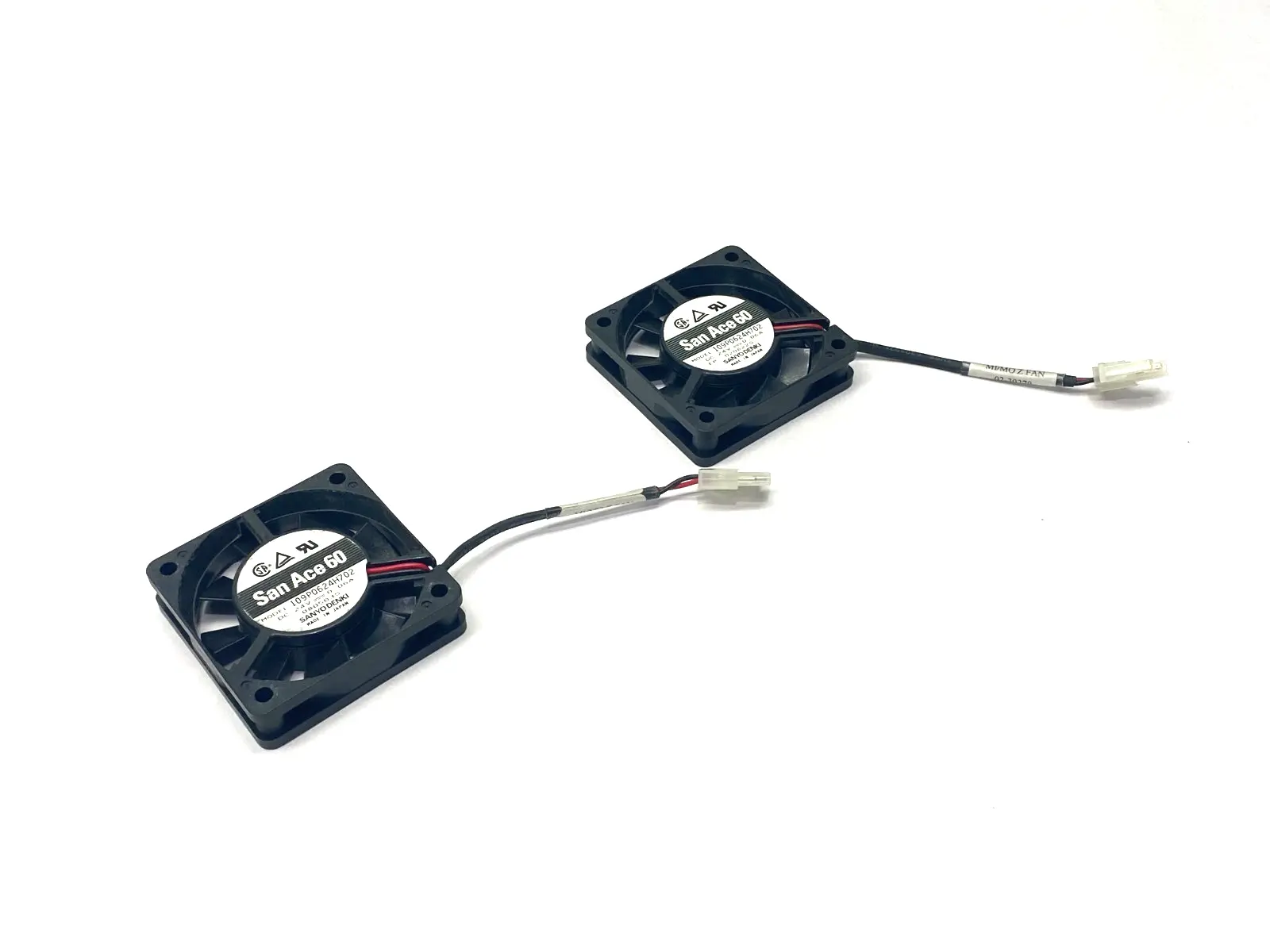 Used SANYO DENKI DC Axial Fan 24VDC 0.6A LOT OF 2 Electronic Component Fans Michigan US | Maverick Industrial Sales #1389339
