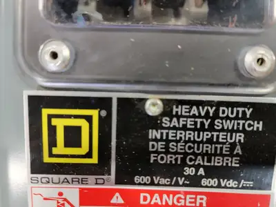 USED SQUARE D CHU361AWK
