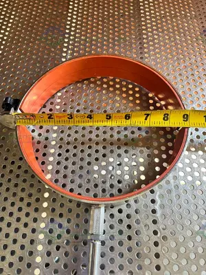Used CHEMGLASS CG-1947-A200 STAINLESS STEEL REACTOR SUPPORT 200 MM CLAMP Reactors California US | Equipment Lab #1418446