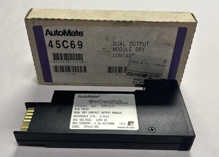 Used RELIANCE ELECTRIC 45C69 Industrial Controls Ohio US | Surplus Asset Holdings #1241402