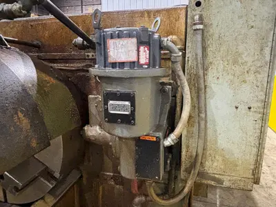 12.5" HOLLOW SPINDLE WARNER & SWASEY MODEL 4A (M-3580) SQUARE HEAD & 12' EXTENDED BED TURRET LATHE: YOBRO #24423