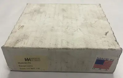 New | in-Stock WEISS INSTRUMENTS 4CTS Universal Pressure Meters Ohio US | Surplus Asset Holdings #1234856