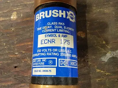 USED BRUSH ECNR 175