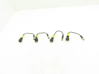 Banner S18-2NAEL-Q5 Photoeye Sensor Emitter 18mm 10-30VDC  Lot of 4