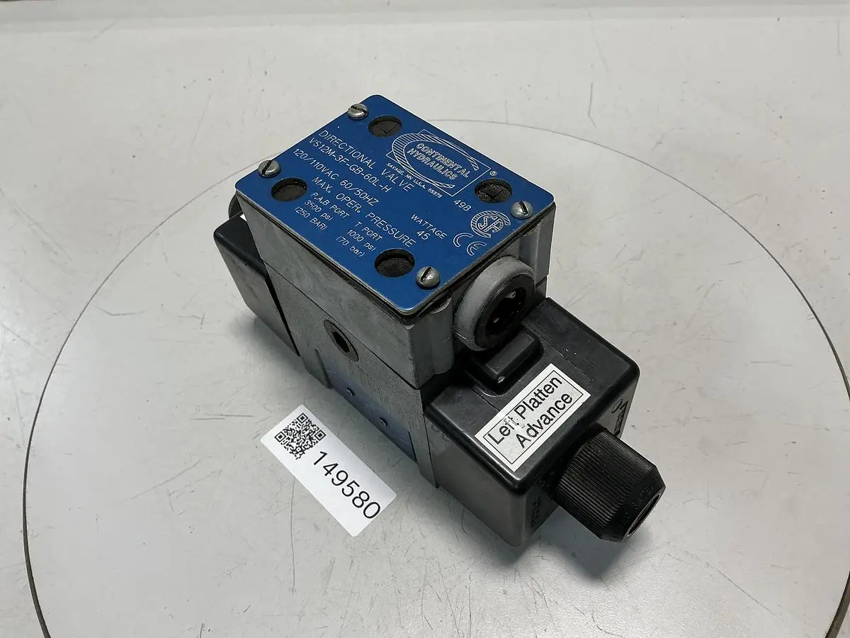 USED CONTINENTAL HYDRAULICS VS12M-3F-GB-60L-H