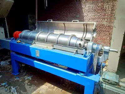 Alfa-Laval ALDEC 408 decanter centrifuge, 316SS.