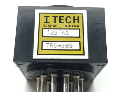 TR5-260 | ITECH  Relay Base 120VAC 11 Pin - Used