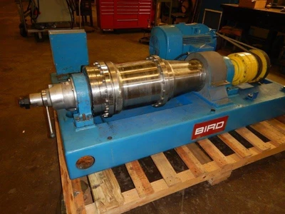 Bird Machine Company Decanter Centrifuge, 30HP, Serial Number: E882W