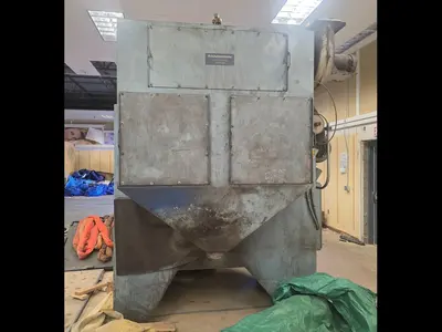 72” TABLE PANGBORN MODEL 6-LK ROTOBLAST SHOT BLAST MACHINE: YOBRO #24357