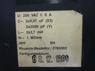 USED PHOENIX CONTACT NEF1-6
