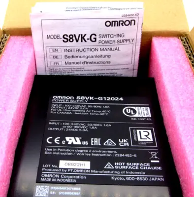 NEW OMRON S8VK-G12024 POWER SUPPLY S8VKG12024
