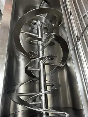 New NEC 60 Cu Ft Stainless Steel Double Ribbon Blender