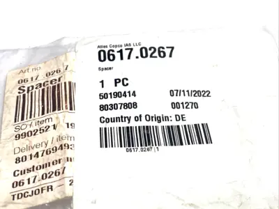 USED ATLAS COPCO 617.0267, 0617.0267