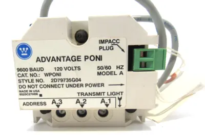 NEW WESTINGHOUSE WPONI ADVANTAGE PONI 9600