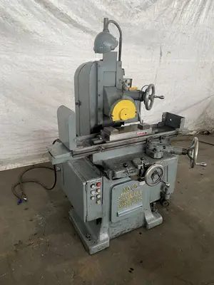 6" X 18" GALLMEYER & LIVINGSTON HORIZONTAL SURFACE GRINDER. STOCK # 0678324
