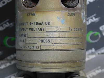 Solartron Schlumberger PD3000-400-12-11-XX-XX-13 Pressure Transmitter 30VDC Used