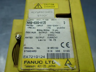 USED FANUC A06B6089H105