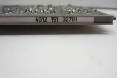 USED BEKUM 4012-151-32701 AMPLIFIER CARD 401215132701