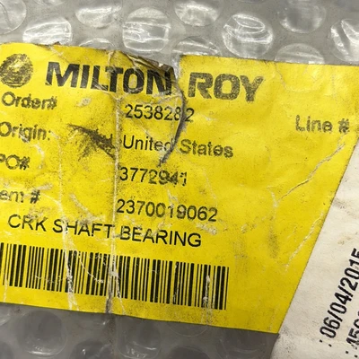 New | in-Stock MILTON ROY 2370019062 Miscellaneous MRO Indiana US | J&J Industrial Supply #1445528