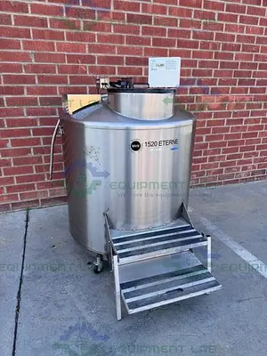 USED CHART MVE 1520 ETERNE F SERIES LIQUID NITROGEN CRYOGENIC STORAGE TANK