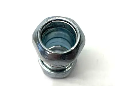 New | in-Stock ETP Compression EMT Coupling Steel Zinc Plated 1/2" LOT OF 22 Electrical Fittings Michigan US | Maverick Industrial Sales #1395725