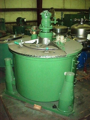 ATM/De Laval Mark III 36 x 20 perforate basket centrifuge, 316SS.