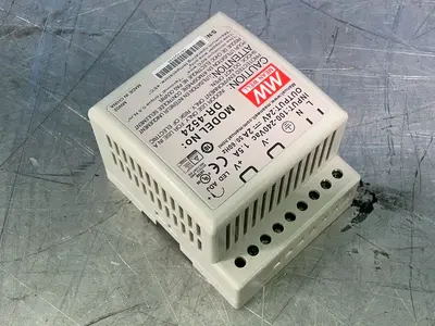 New | in-Stock MEANWELL DR4524 DIN Rail Power Supplies Ohio US | HGR 24 #1316435