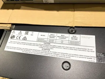 Used APC SMART-UPS X 2200VA RACK/TOWER LCD 200-240V Miscellaneous MRO | Maverick Industrial Sales #1121995