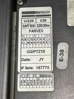 USED INFRANOR SMTBSI 220/30W