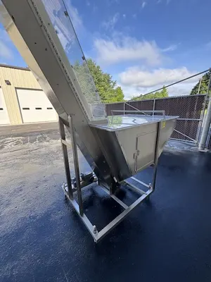 Used _UNKNOWN_ _UNKNOWN_ Cap Feed Hopper Elevator Connecticut US | Litchfield Packaging Machinery #1363374
