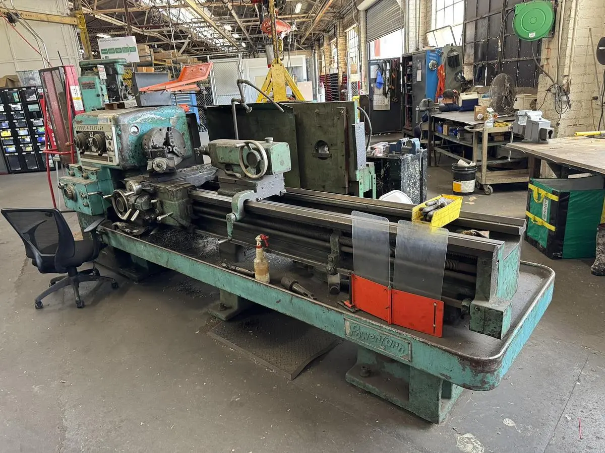 USED LODGE & SHIPLEY POWER TURN