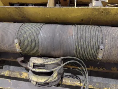 5 TON CONCO HEAVY DUTY OVERHEAD CRANE HOIST: STOCK #20380