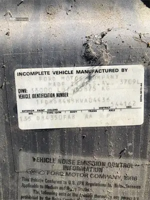 Used 1987 FORD C800 Service & Utility Trucks California US | Lillo Machinery #1403823