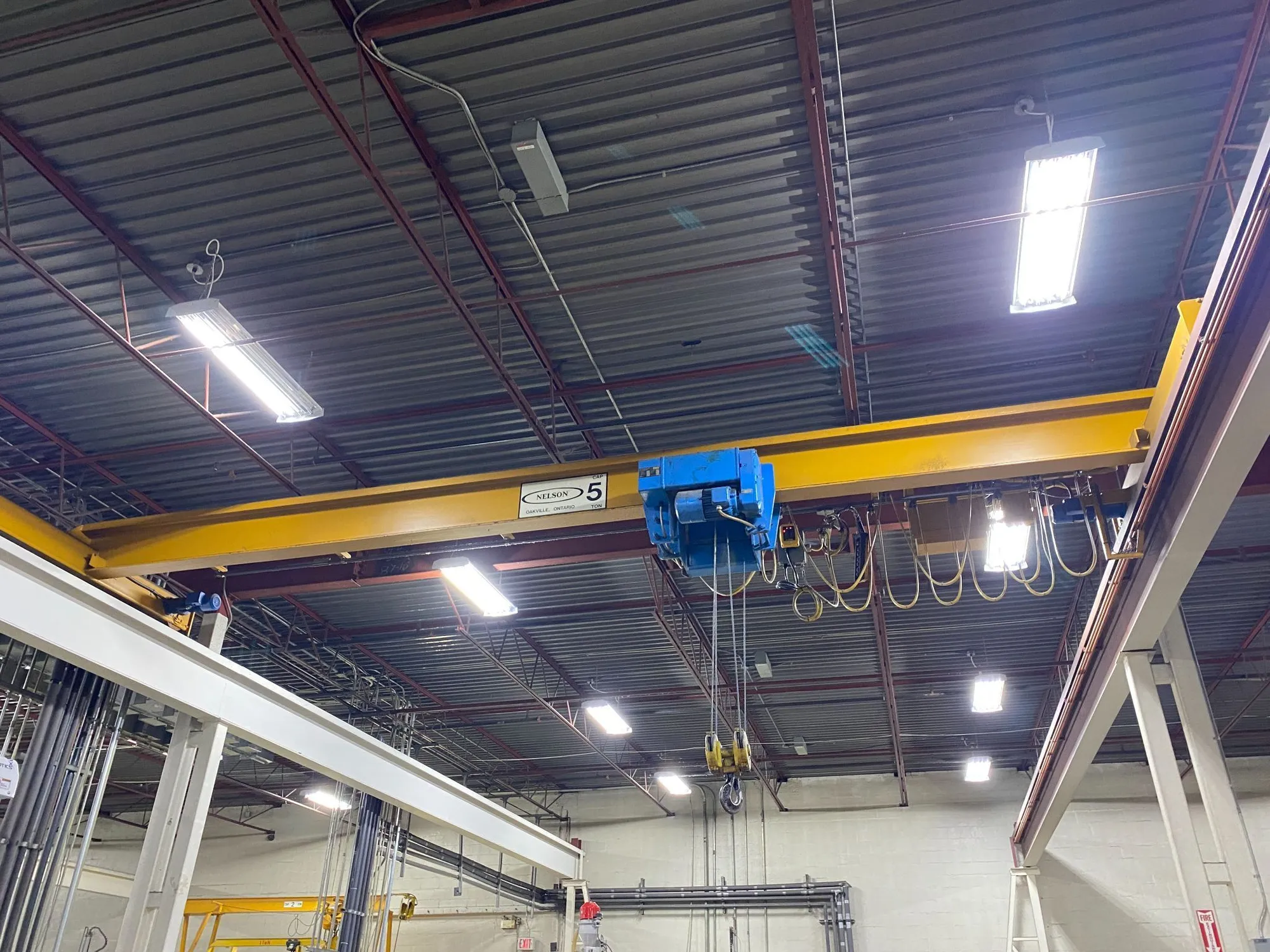 USED NELSON 5 TON CRANE