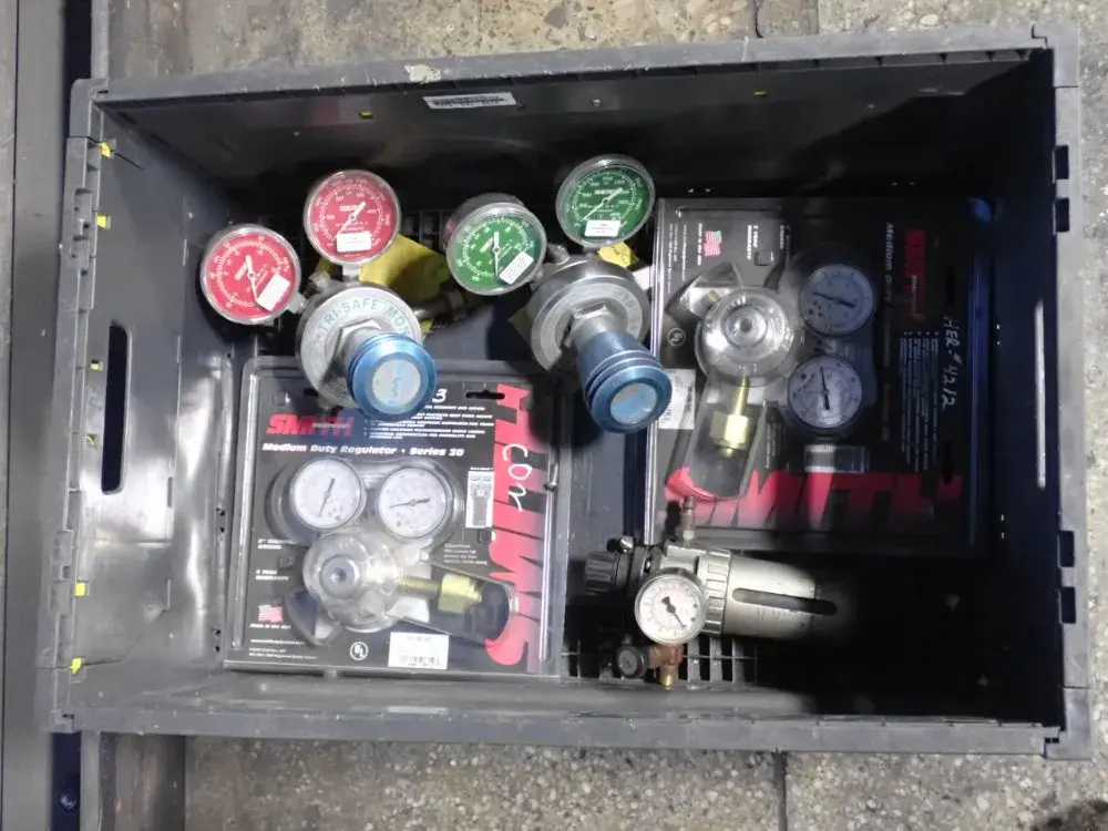 Tri-state Monitors, Smith Equip Pressure Regulators