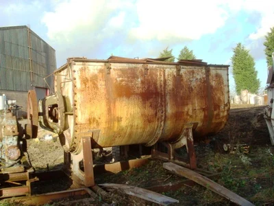5,600 L Gardner M/S U Trough Mixer