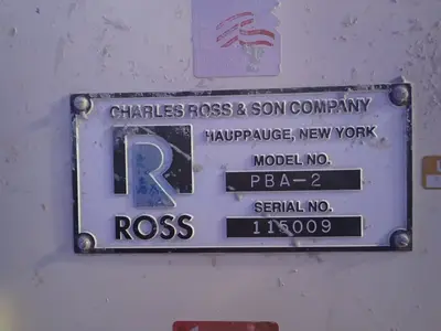 USED CHARLES ROSS & SON COMPANY PBA2